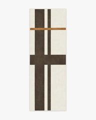 Scala Ivory & Brown Rug by The Local Project