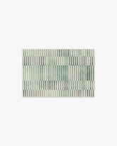 Shadow Stripe Green Rug