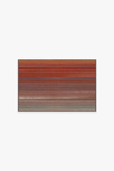 Linear Striped Multicolor Rug