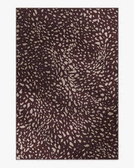 Fawn Burgundy Rug