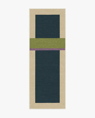 Breakout Teal & Chartreuse Rug by Architectural Digest