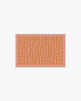 Maze Pink & Orange Rug