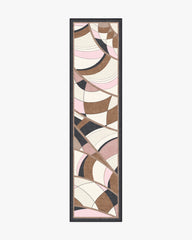 Portobello Road Soft Pink & Black Rug by RIXO