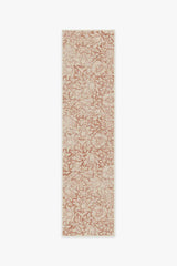Mallow Rust Flatwoven Rug by Morris & Co.
