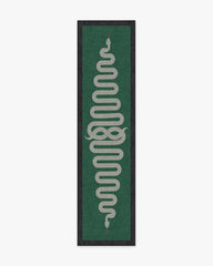 Venom Emerald Flatwoven Rug by Jonathan Adler