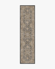 Zahra Ink & Vintage Citron Flatwoven Rug