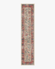 Lilou Currant & Teal Green Flatwoven Rug