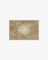 Bird of Paradise Silver Fern Flatwoven Rug by Sanderson