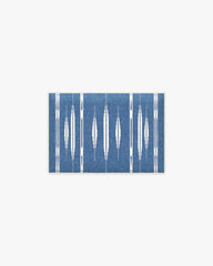Raye Blue & Ivory Bath Mat
