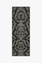 Dark Side Damask Charcoal Rug