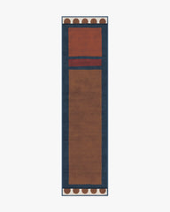 Nina Indigo & Rust Rug by Justina Blakeney