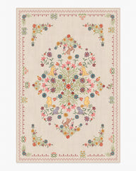 Friendship Garden Cream Multicolor Rug
