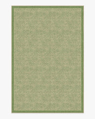 Cheeky Cheetah Green Rug