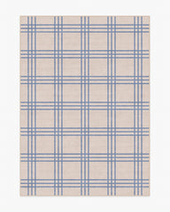 Pierre Slate Blue & Neutral Flatwoven Rug