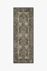 Honeysuckle & Tulip Dark Wood Rug by Morris & Co.