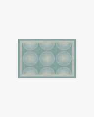 Santorini Blue Flatwoven Rug by Jonathan Adler