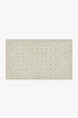 Palm Springs Ivory Stone Rug by Gray Malin