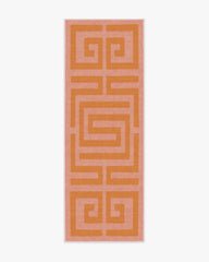 Maze Pink & Orange Flatwoven Rug