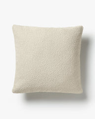 Cream Boucle Throw Pillow