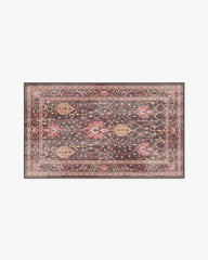 Serafina Coral & Burgundy Rug