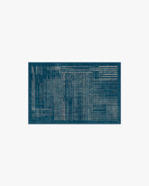 Linear Oasis Blue Rug