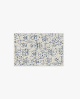 The Saga Delft Blue Rug