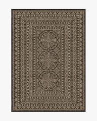 Maia Soft Black Re-Jute Rug
