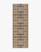 Reed Slate Blue & Natural Re-Jute Rug