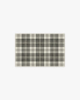Dress Stewart Tartan Black & Ivory Rug