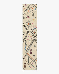 Pamir Ivory Multicolour Flatwoven Rug