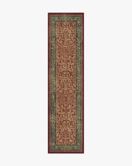 Acorn Amber Red Flatwoven Rug by Morris & Co.