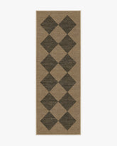 Salerno Soft Black Re-Jute Rug by goop