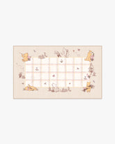 A Picnic Together Cream Multicolor Rug