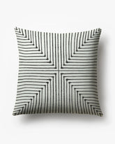 Inkdrop Ivory Woven Throw Pillow by Jonathan Adler