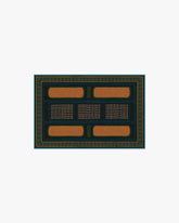 Nerissa Teal & Gold Rug by Architectural Digest