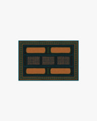 Nerissa Teal & Gold Rug by Architectural Digest