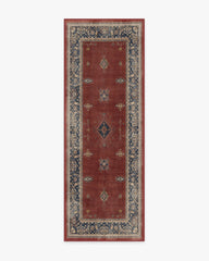 Verena Amber Red Flatwoven Rug