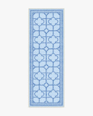 Shaded Bamboo Blue Outdoor Rug by Mrs. Alice