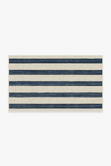 Sumi Sailor Stripe Navy Flatwoven Rug