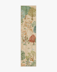 Pamir Garden Fern Flatwoven Rug by Sanderson