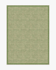 Cheeky Cheetah Green Rug