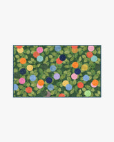 Botanical Whimsy Dots Green Rug