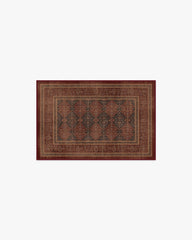 Vesper Amber Red Flatwoven Rug