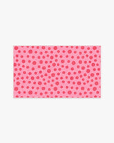 Dancing Dots Pink & Red Rug