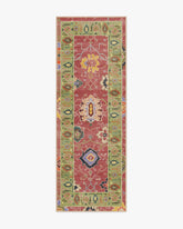 Mehr Rose & Soft Green Outdoor Rug