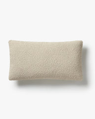 Cream Boucle Throw Pillow