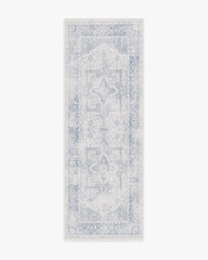 Kira Soft Blue Flatwoven Rug