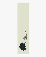 Temple Silhouette Ivory & Charcoal Flatwoven Rug by The Local Project