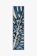 Panama Teal Blue Outdoor Rug