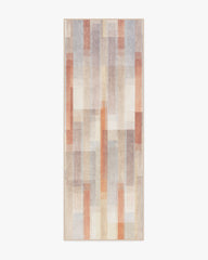 Solar Drift Rust & Grey Flatwoven Rug